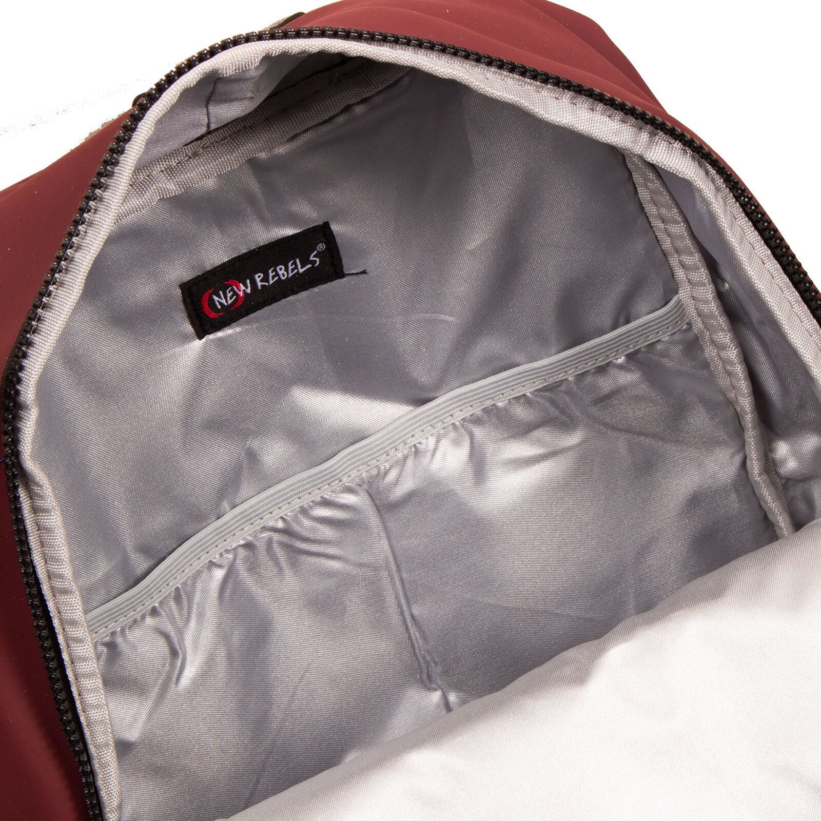 BISvUt-Q Mart - Chicago Rucksack burgund