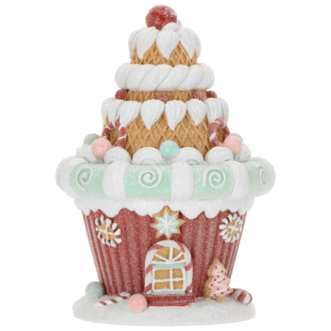 Gingerbread Cupcake House