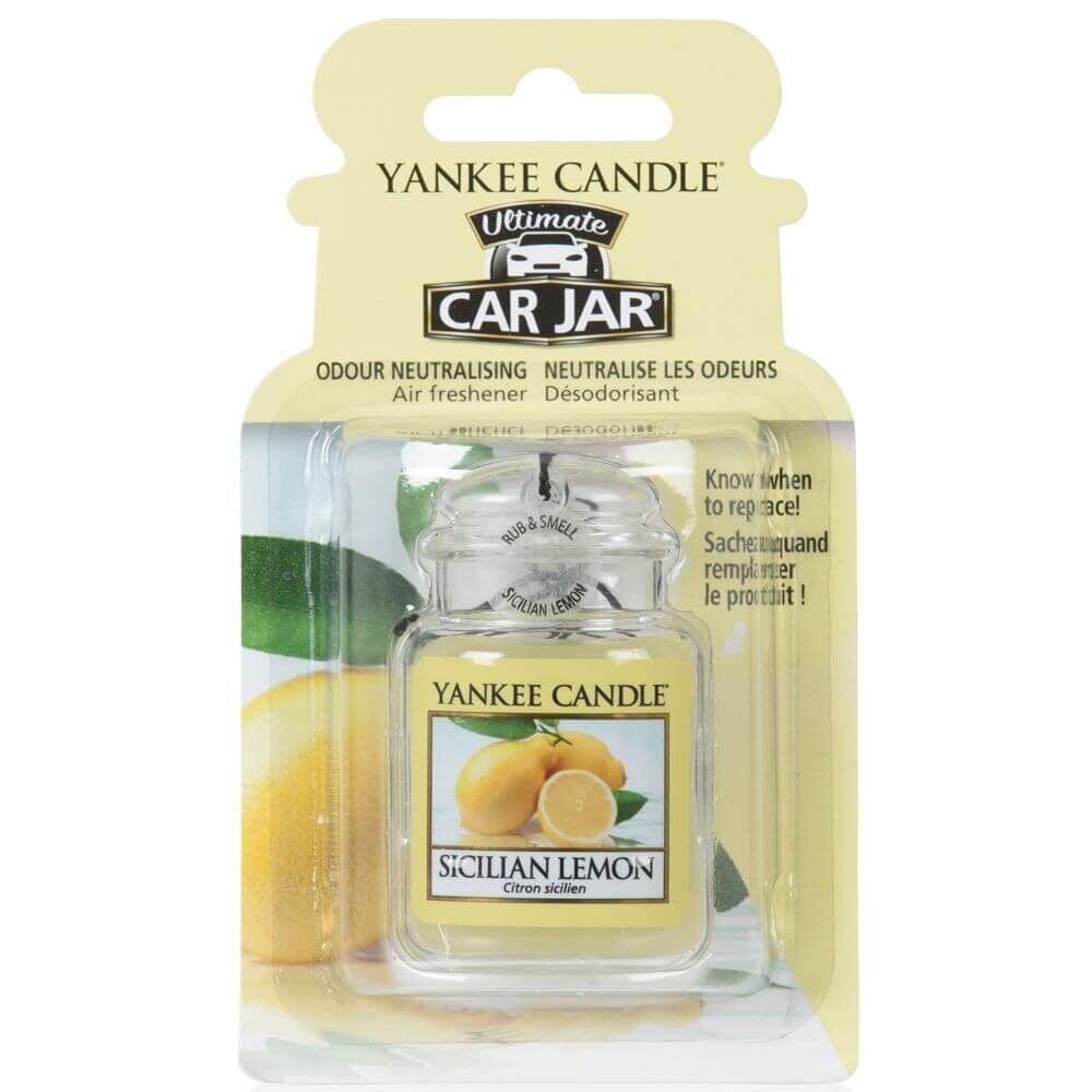 1521596E Yankee Candle Car Jar Ultimate Sicilian Lemon