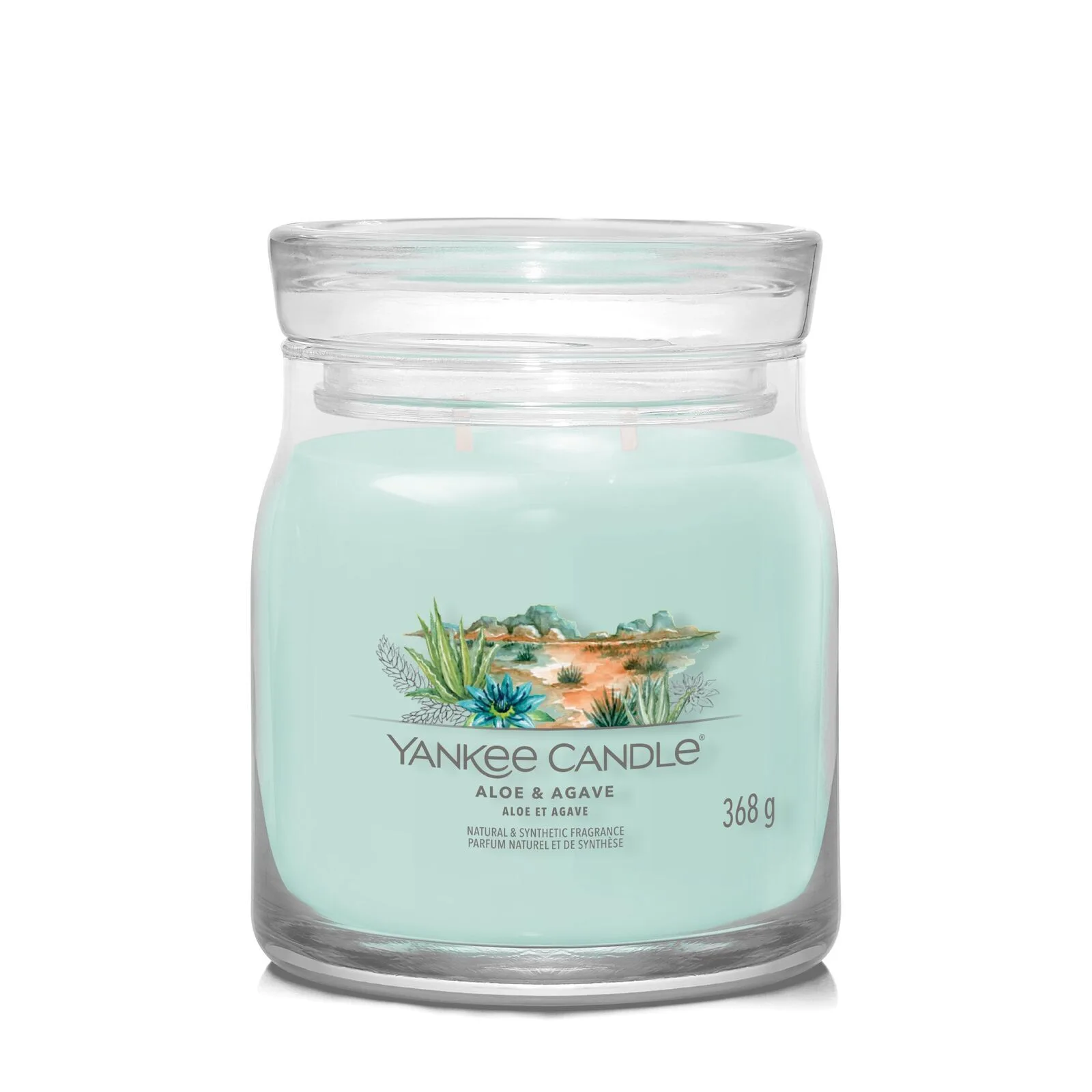 Aloe-_-Agave_Medium Aloe & Agave Signature Medium Jar 368g 2-Docht