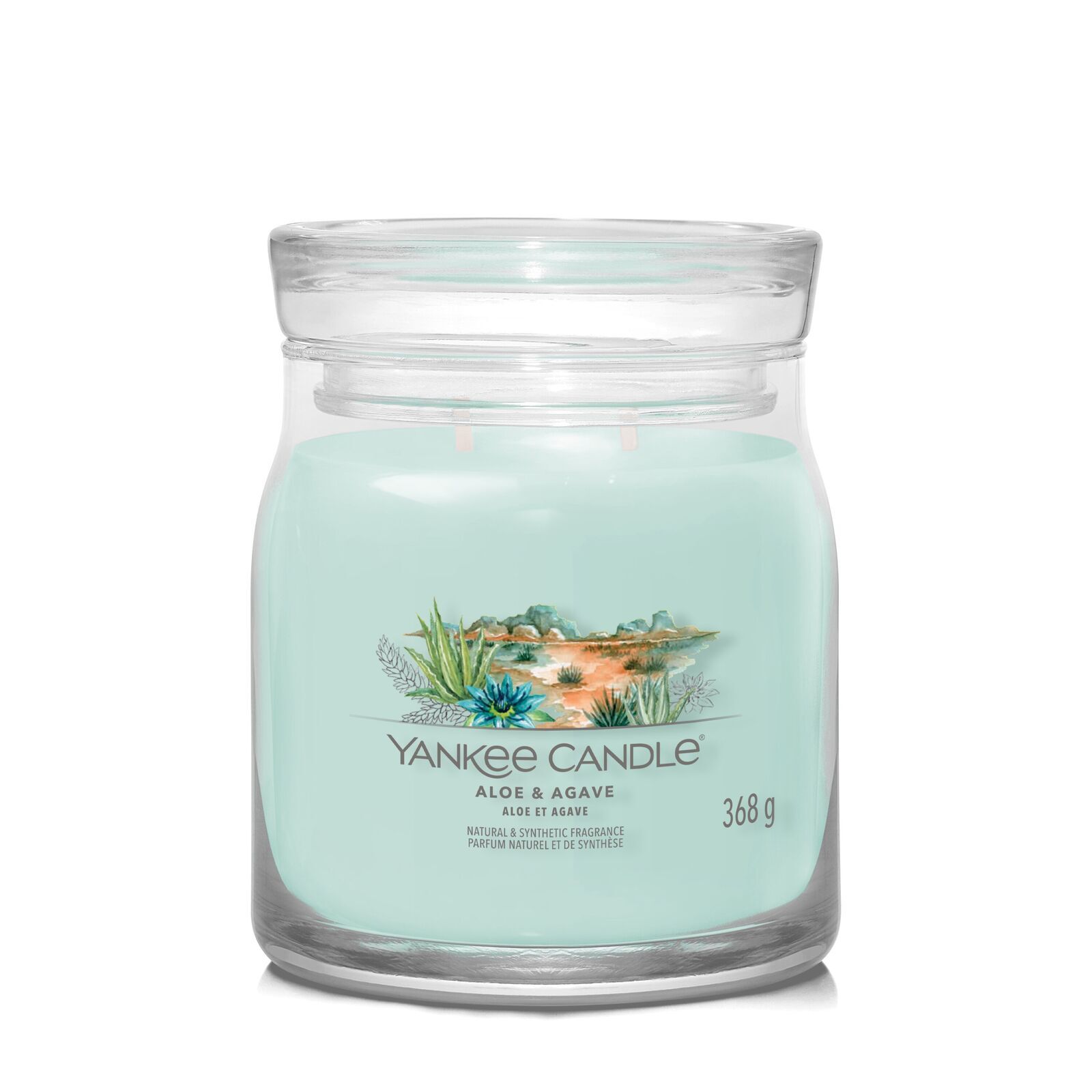 Aloe-_-Agave_Medium Aloe & Agave Signature Medium Jar 368g 2-Docht