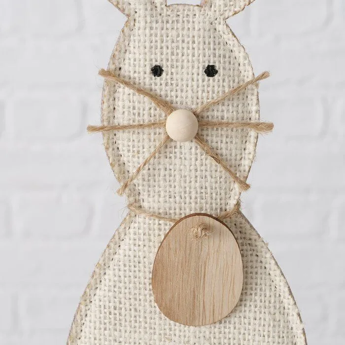 Detailbild-imOdtjoG-large Dekoaufsteller Hase Lupello 31cm