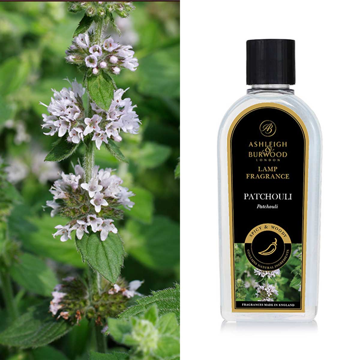 Patchouli 250ml Duftlampenöl Nachfüller