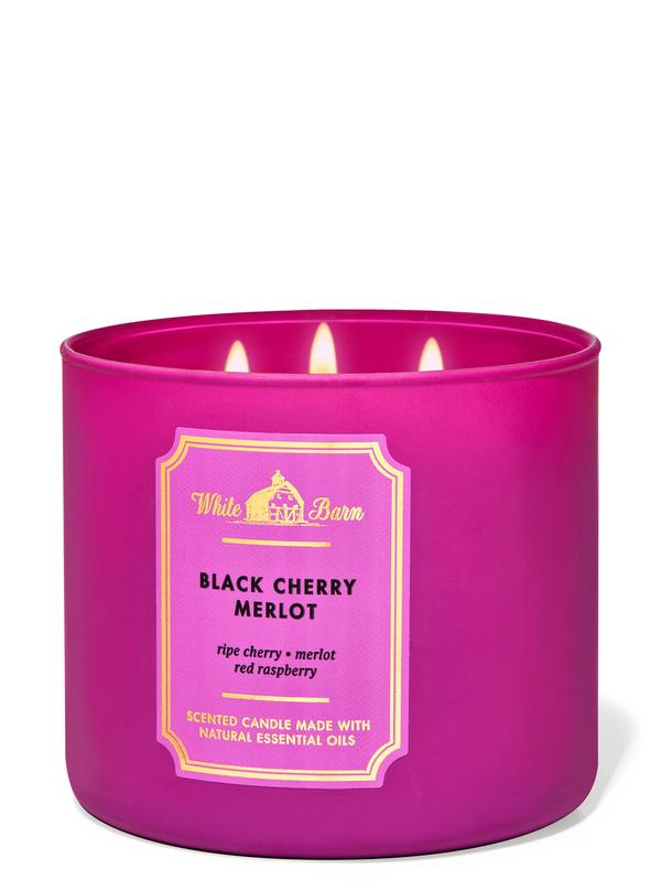 Black Cherry Merlot - 411g - 3-Docht Kerze