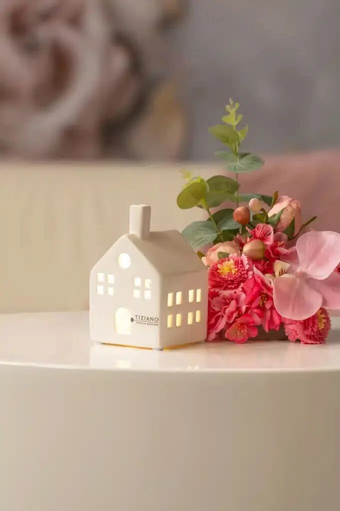 biaza-kreis Haus Biaza Kreis 11cm LED cremeweiß