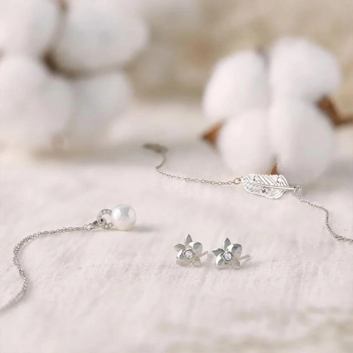 Fluffy Cotton (Ohrringe) 400g Zubehör, Schmuck