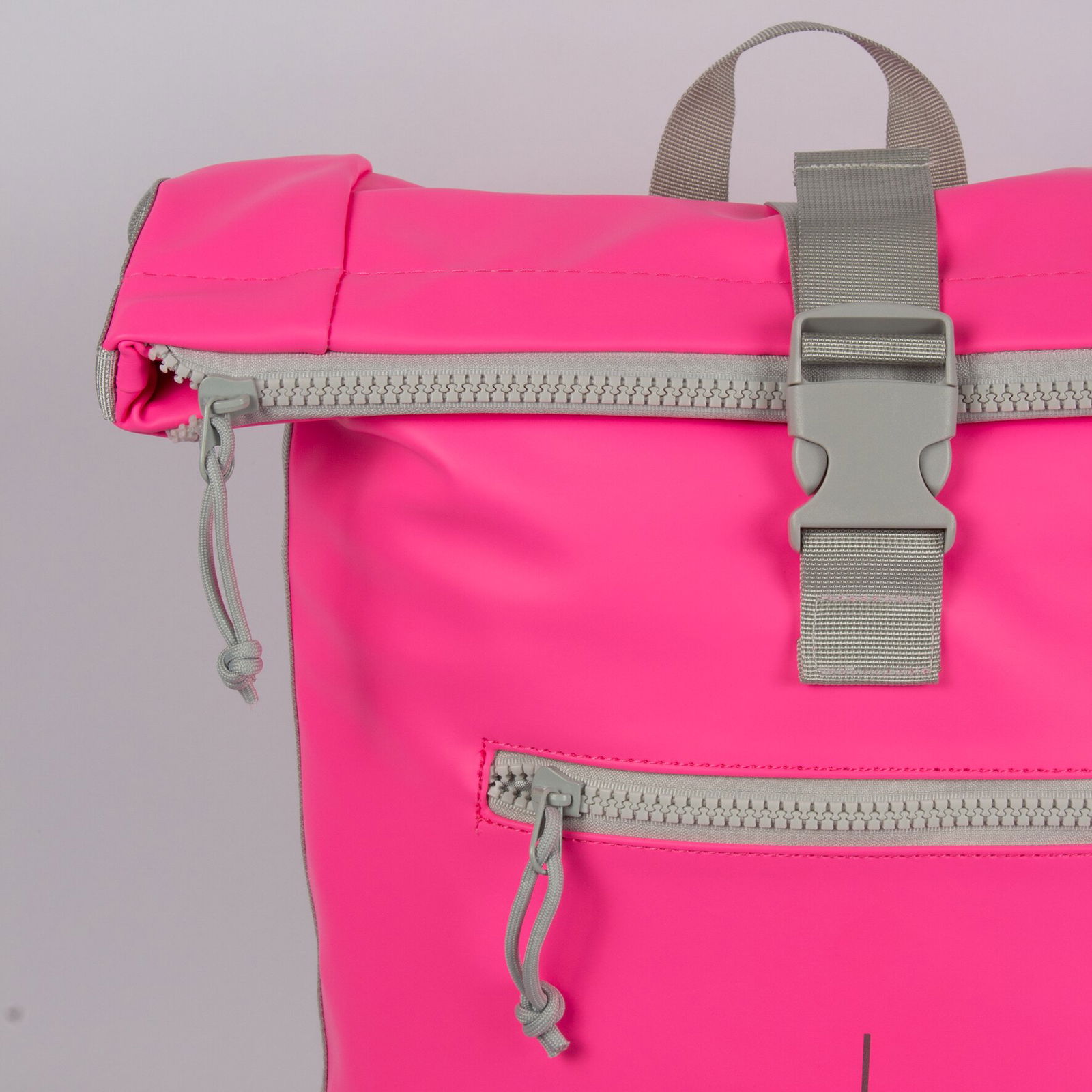 Mart - New York Rolltop Rucksack neon pink