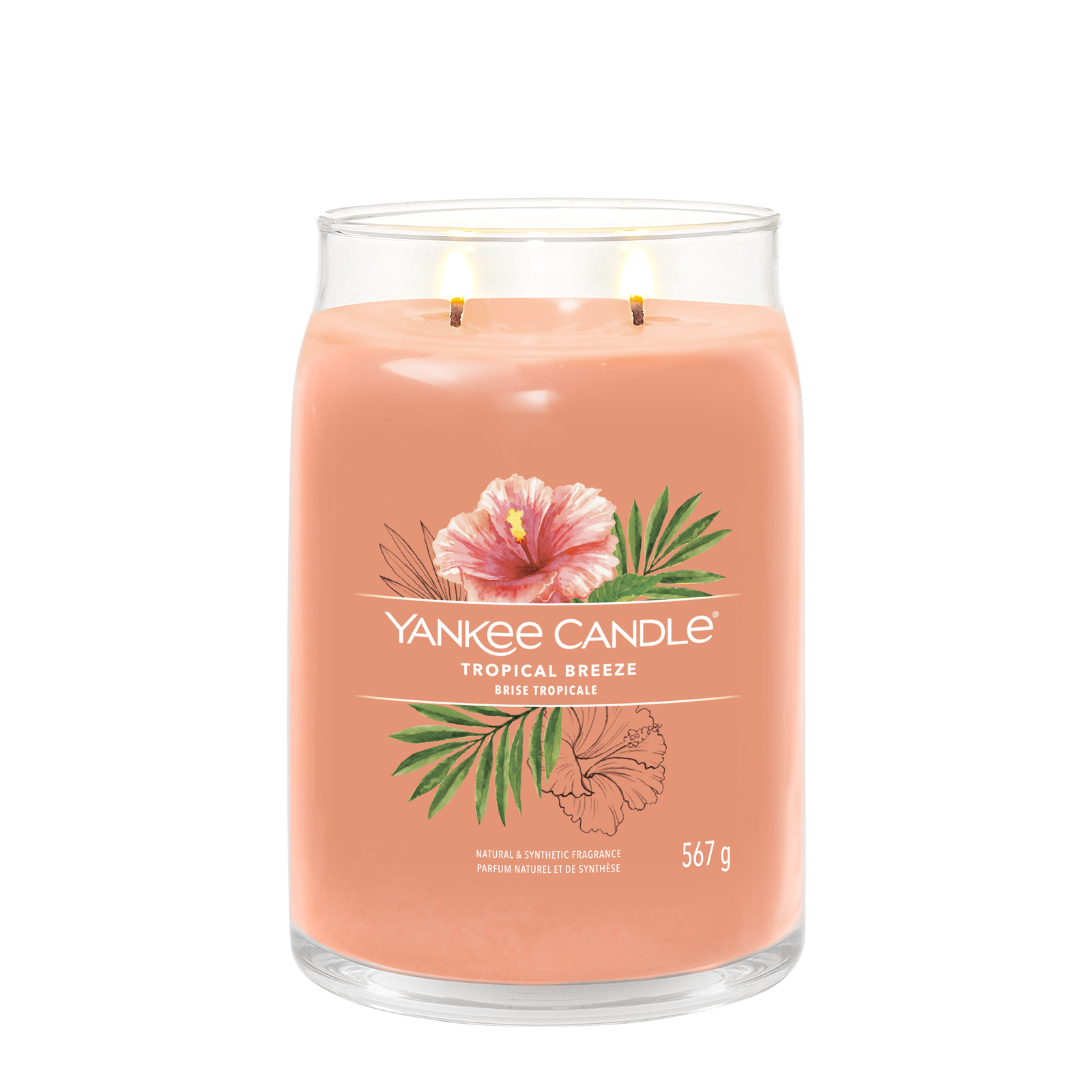 Tropical Breeze Signature Large Jar 567g 2-Docht