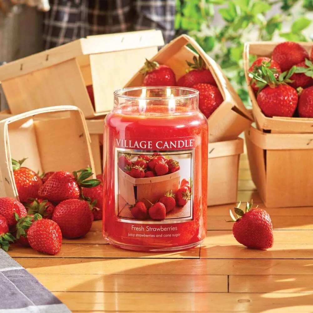 Village-Candle-Fresh-Strawberries Village Candle Fresh Strawberries