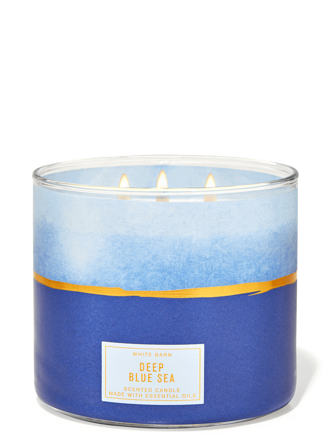 3-Docht Kerze - Deep Blue Sea - 411g