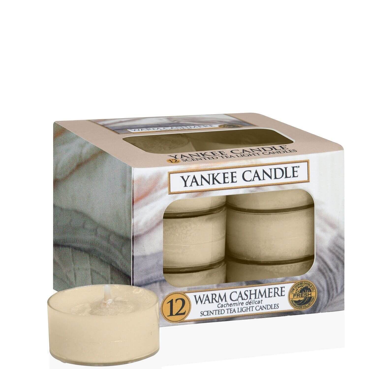 1556256E Warm Cashmere 12St - Yankee Candle