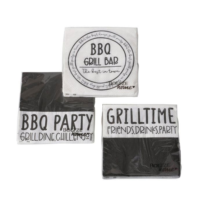 Serviette Grillhouse 20 Stück Variante 3