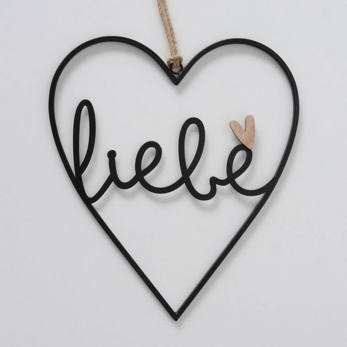 Dekohänger Trendy "Liebe" 33cm