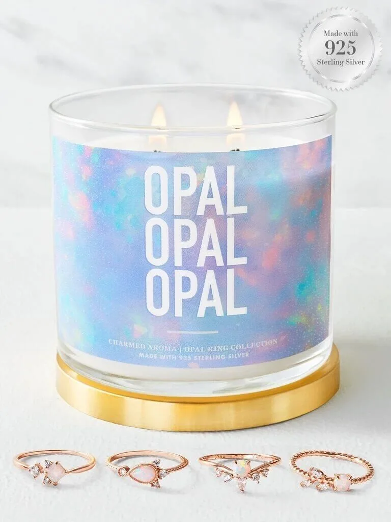 Charmed-Aroma-Opal Opal Duftkerze (Ring)