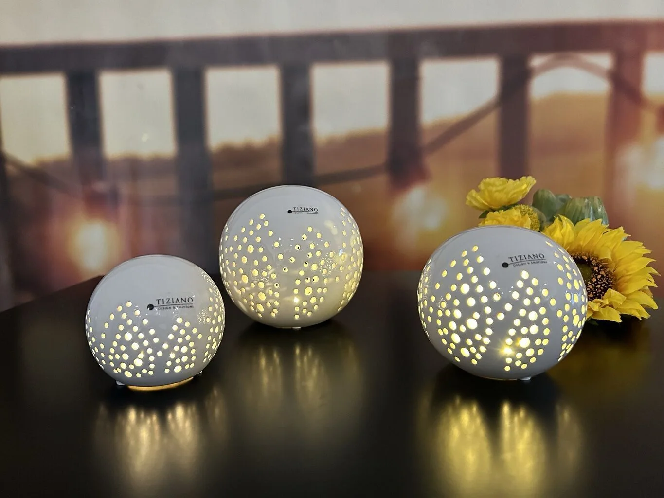 Lichtkugel Sedano 10cm LED cremeweiß Lichtkugel Sedano 10cm LED cremeweiß