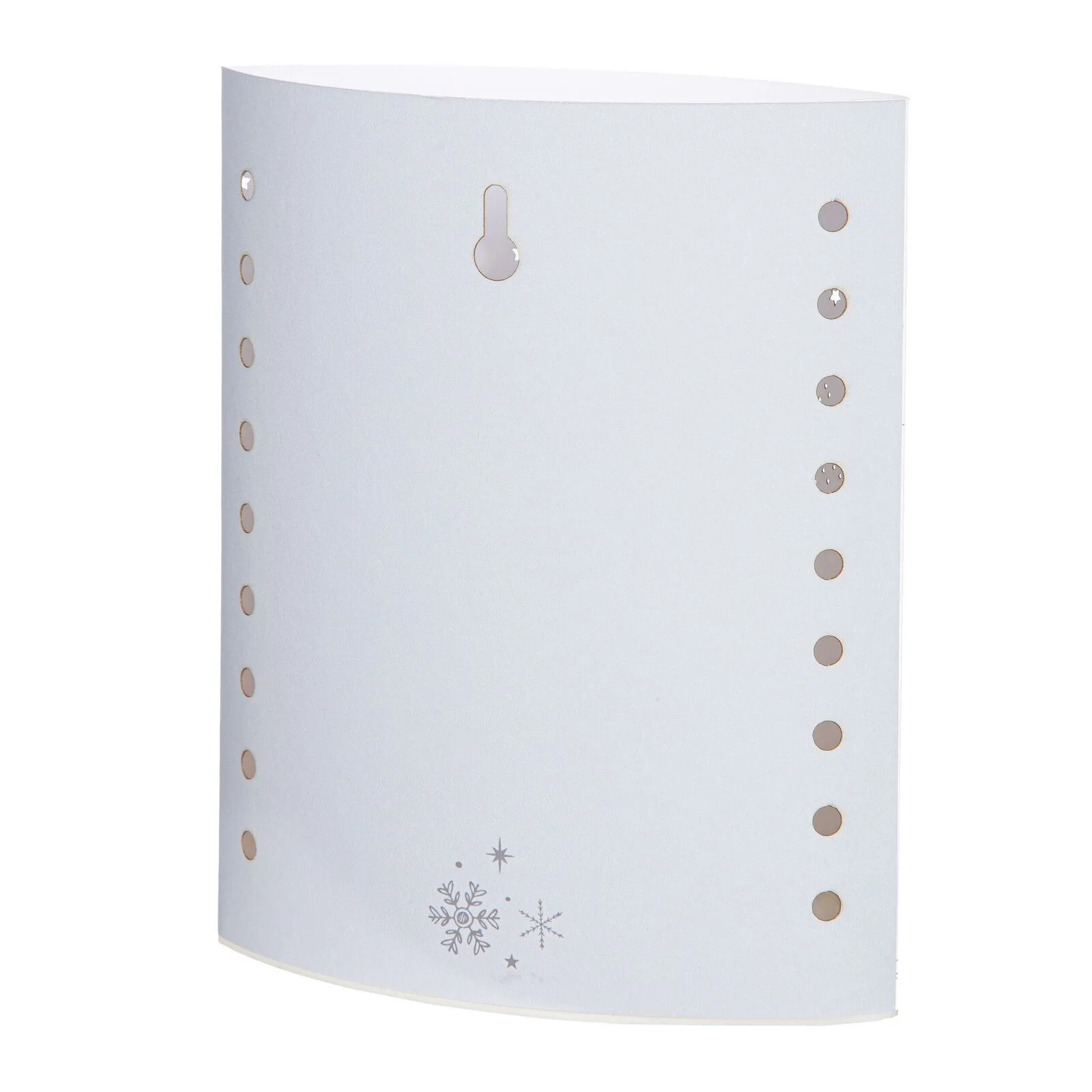 Dekoleuchte Winterhirsch LED Papier creme Postfach, Seite, Text, Papier