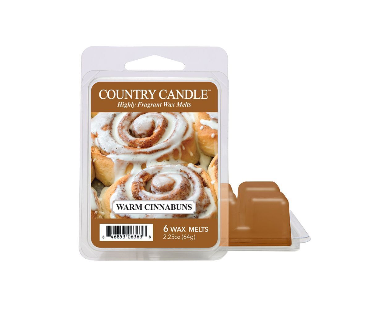 13955_american_heritage_country_candle_warm_cinnabuns_wax_melts Warm Cinnabuns Wax Melts 64g