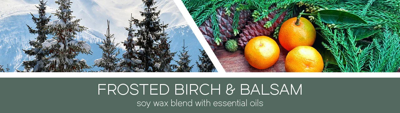 Frosted Birch & Balsam 411g (3-Docht)