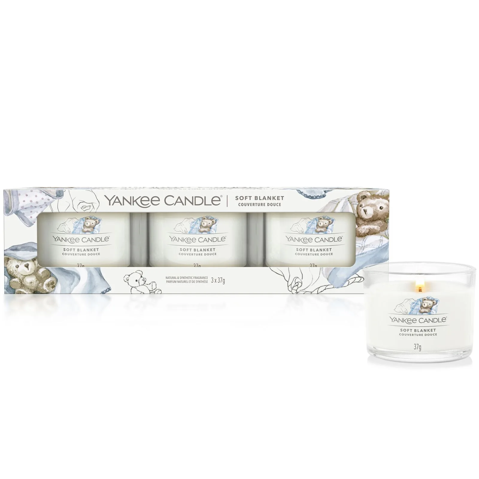 yankee_candle_filled_votive_1701416E_01 Soft Blanket 37g Glasvotivkerze 3er Pack