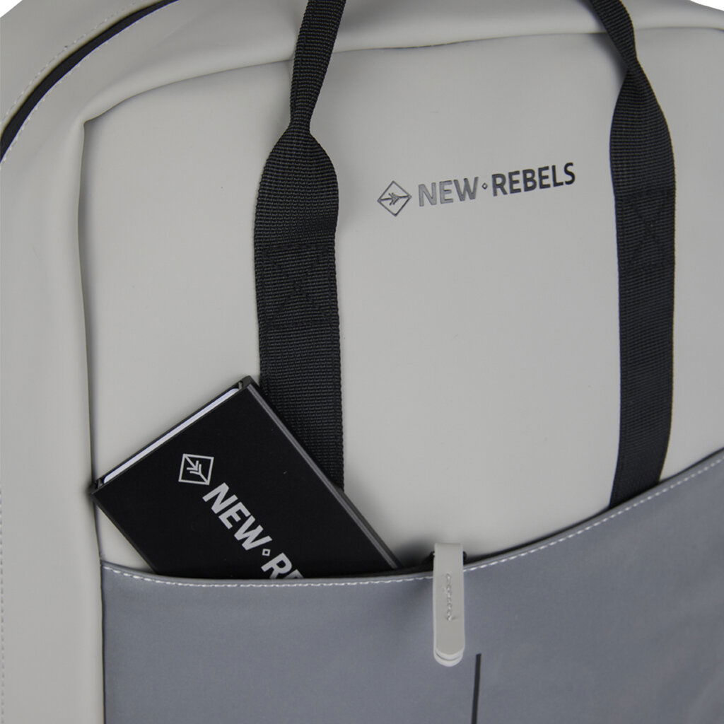 Bowie - Cape Coral Rolltop Rucksack hellgrau