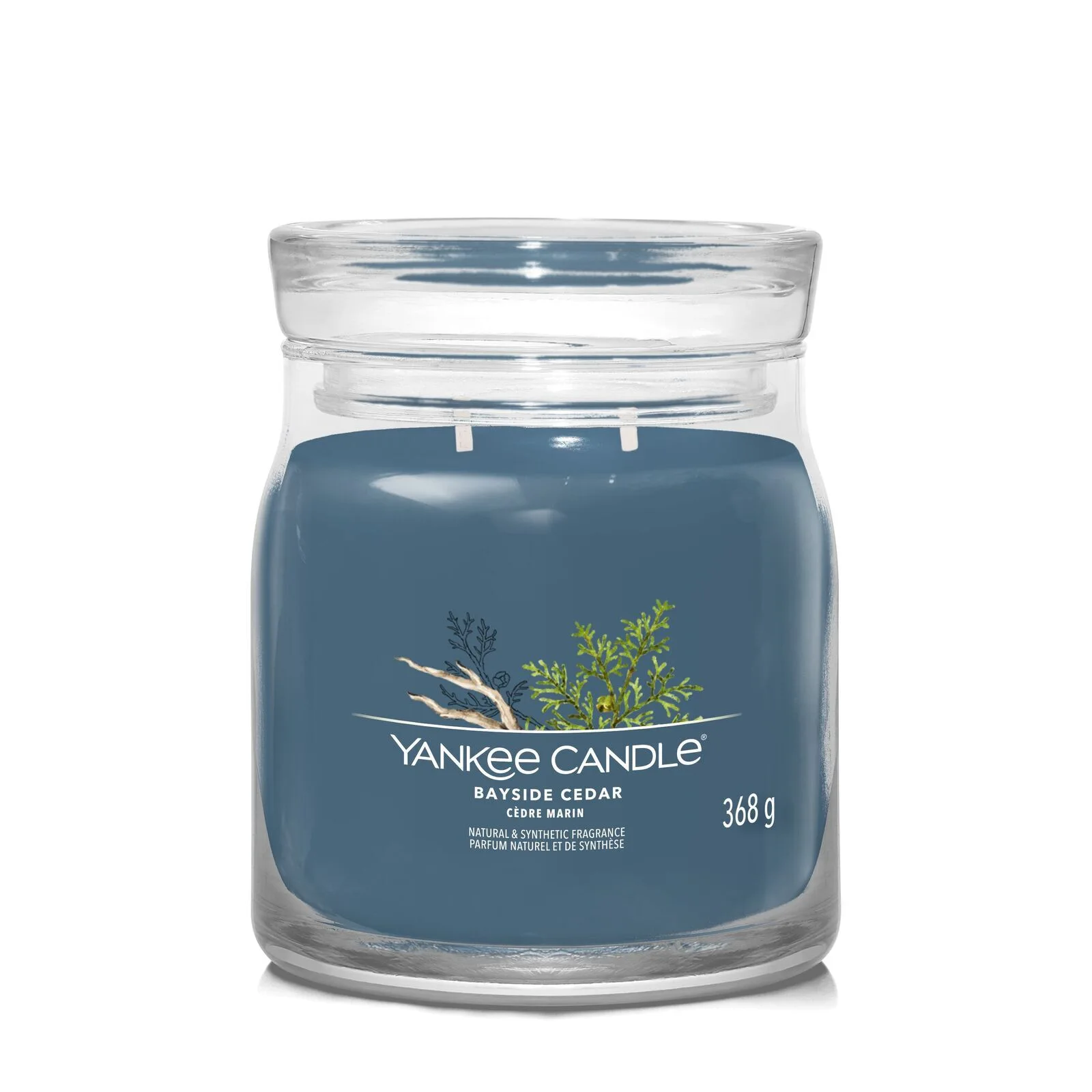 Bayside-Cedar_Signature_Medium1 Bayside Cedar Signature Medium Jar 368g 2-Docht