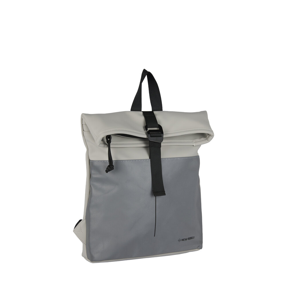 Bowie - Los Angeles Rolltop Rucksack grau