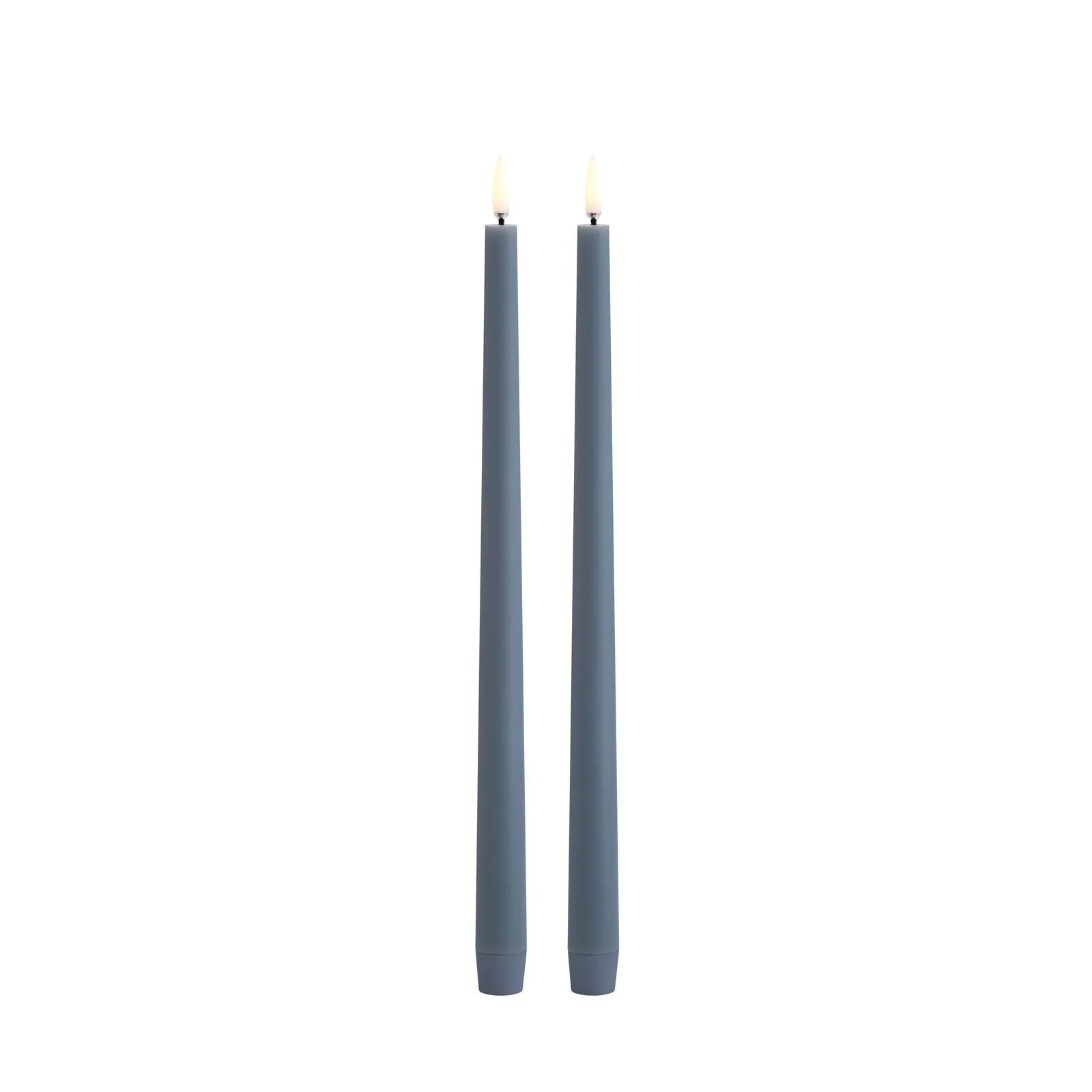 Uyuni-UL-TA-HB02332-2-Slim-Taper-Candles-large Uyuni LED Tafelkerze 32cm slim hazy blue 2 Stück