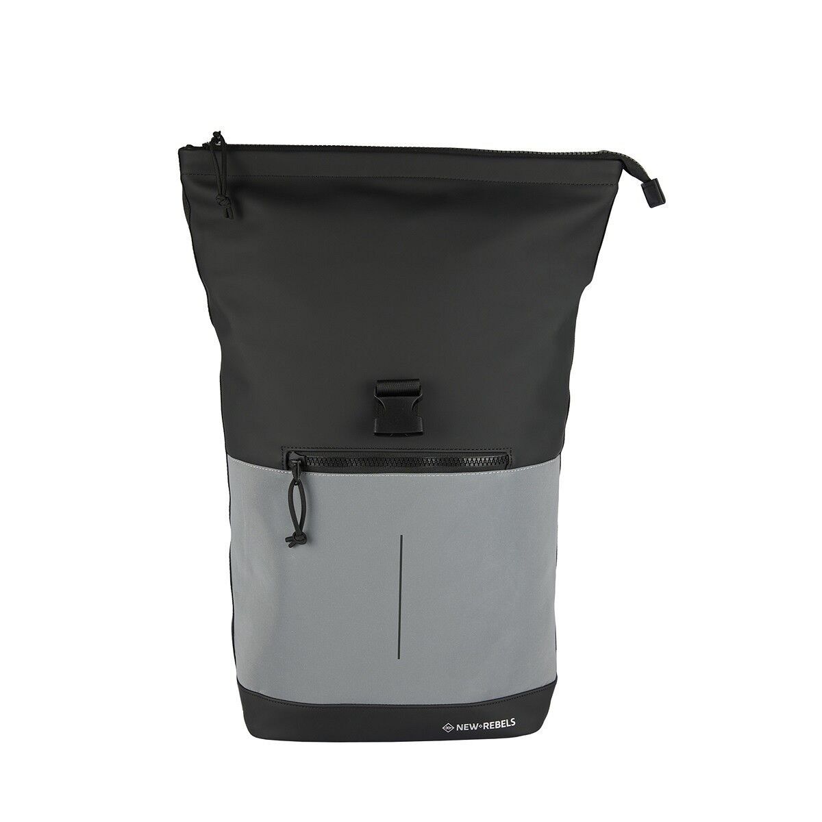 389C7F26D82643F43B809E1FDA8993E41361439E Bowie - New York Rolltop Rucksack schwarz