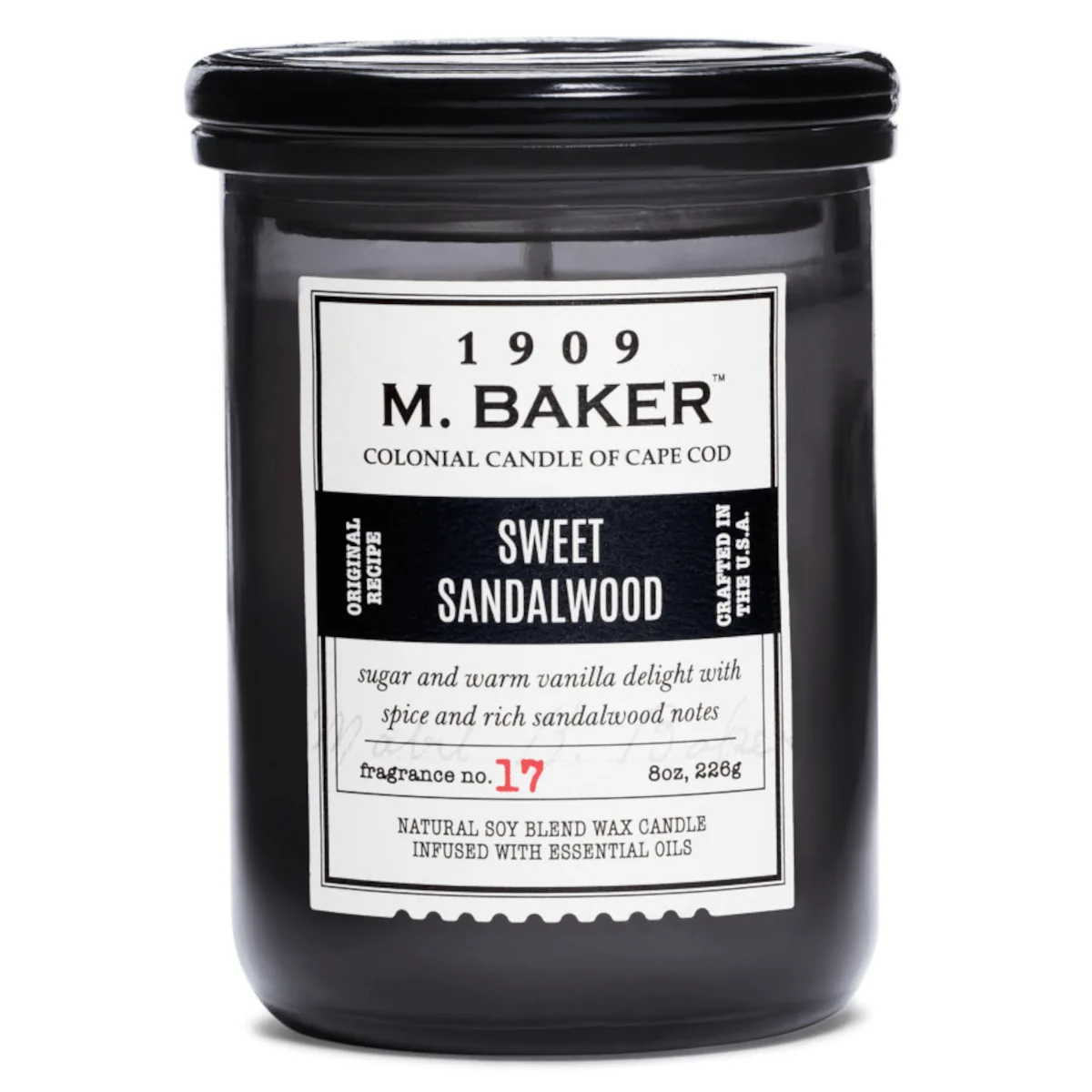 CC124272-mit-Deckel Duftkerze Sweet Sandalwood - 226g