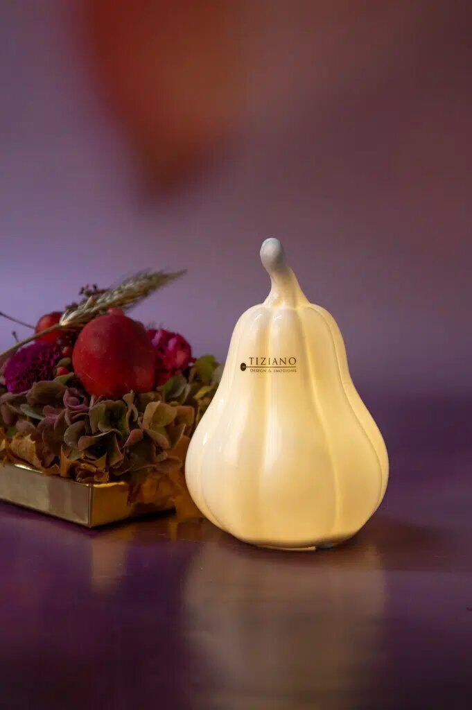 pastazo-led-einzel-hoch Kürbis Pastazo hoch 10cm LED Porzellan