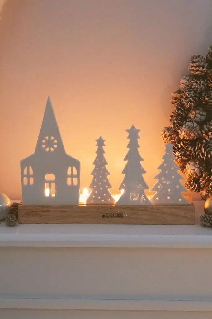 Advent-Sandane Advent Sandane 25cm cremeweiß