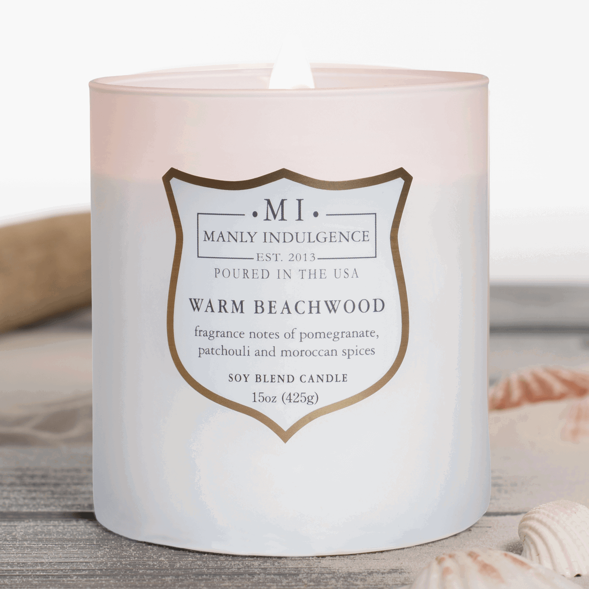 Duftkerze Warm Beachwood - 425g