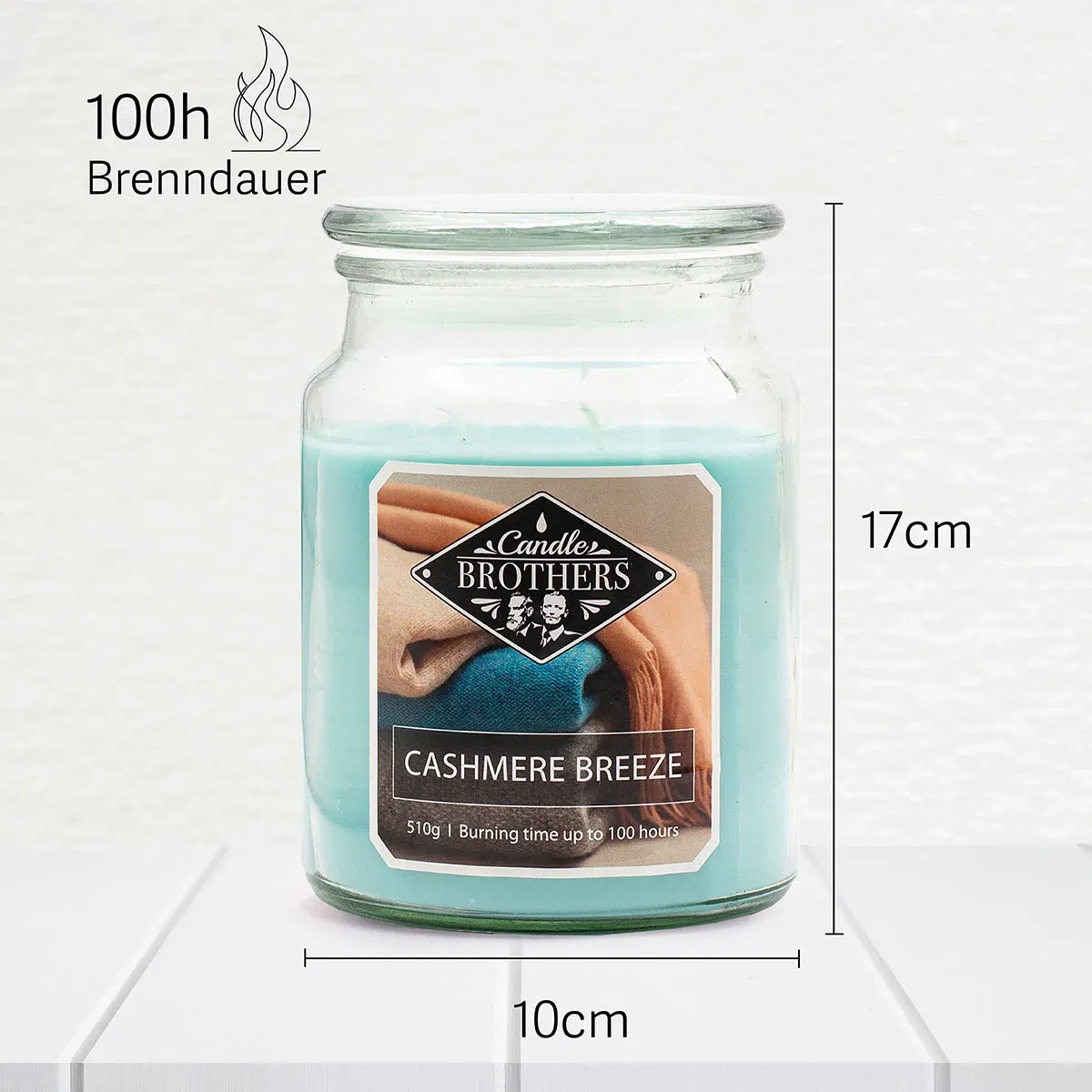 Cashmere Breeze 510g Candle Brothers Duftkerze