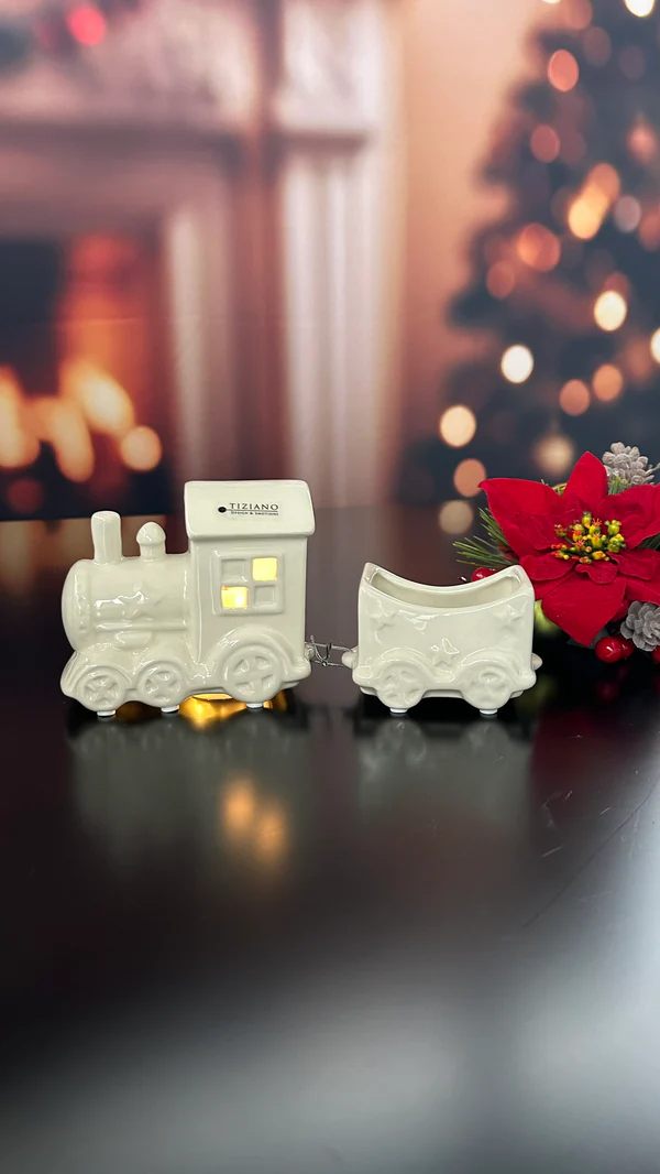 Deko Zug Lukas 2tlg LED cremeweiß Deko Zug Lukas 2tlg LED cremeweiß