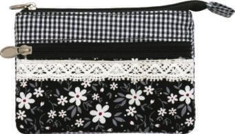 Patchwork Geldbörse (Black 044)