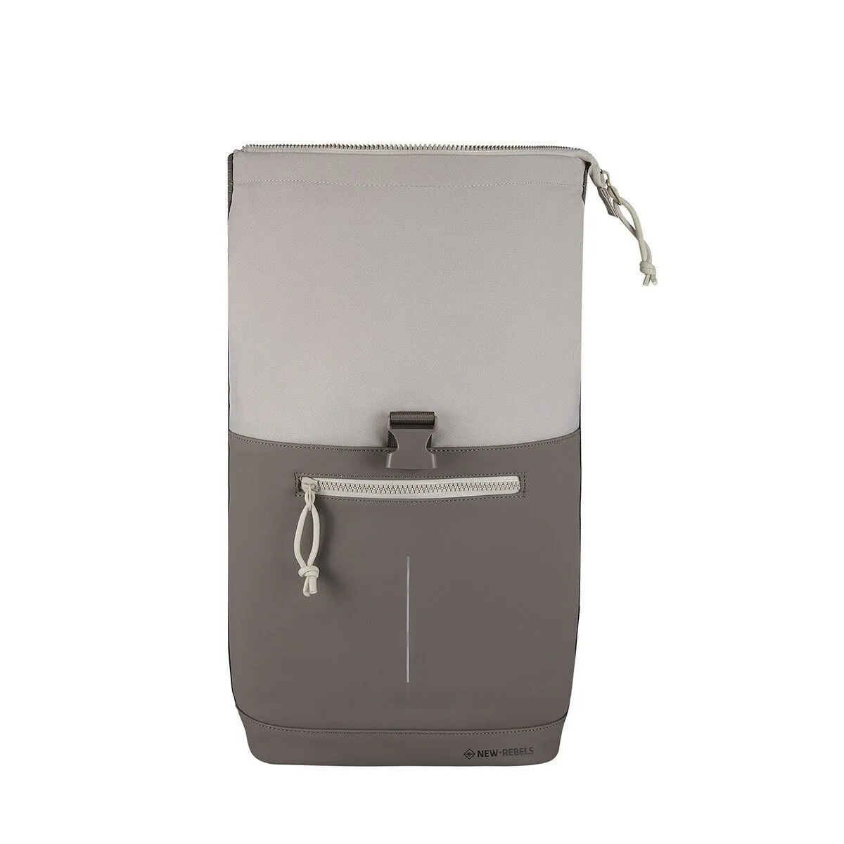 8AA879A48E2BCF92540B746E26501D410633BC14 Backham - New York Rolltop Rucksack beige/taupe