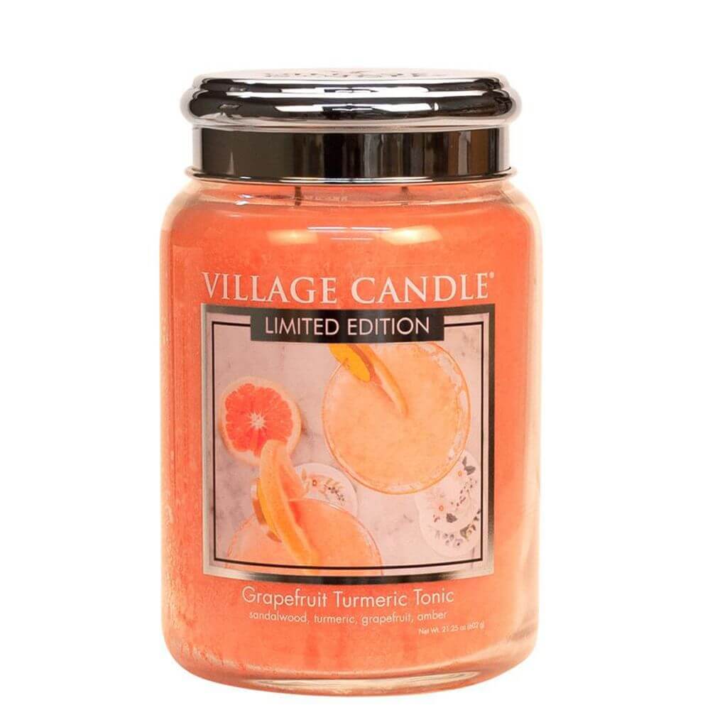 Grapefruit Turmeric Tonic 626g von Village Candle