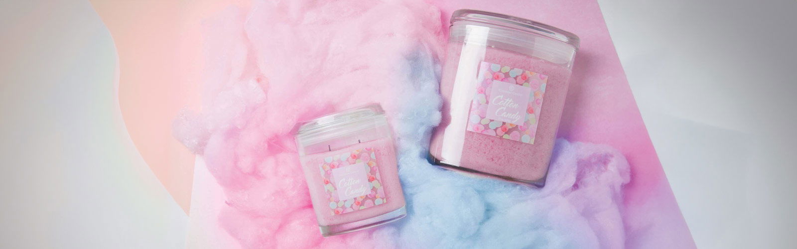 Colonial Candle, Oval Jars, Zuckerwatte, Cotton Candy, Duftkerze