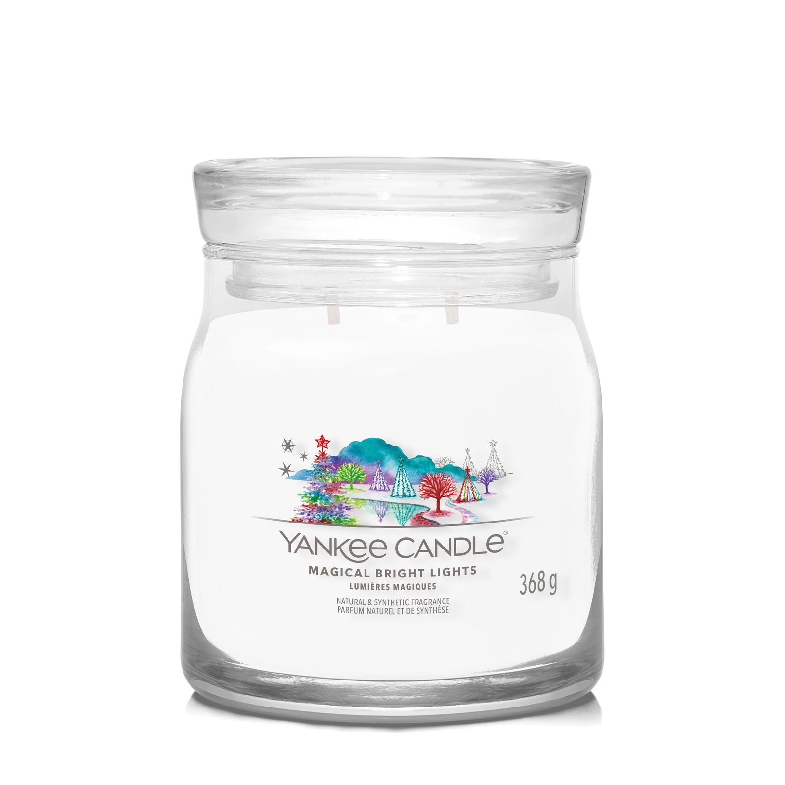 Magical Bright Lights Signature Medium Jar 368g 2-Docht