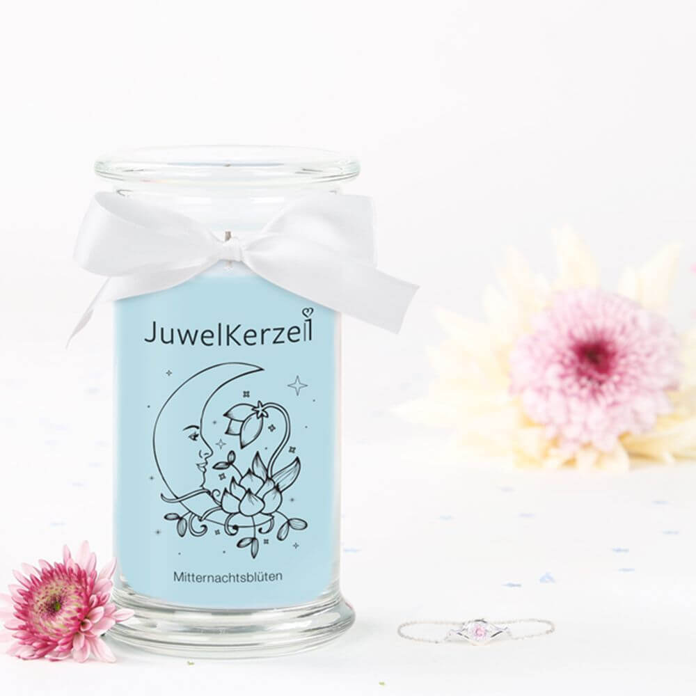 JuwelKerze Mitternachtsblüten (Armband) 380g