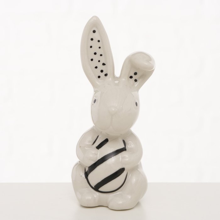 Dekofigur Hase Smilly 11cm Variante 2