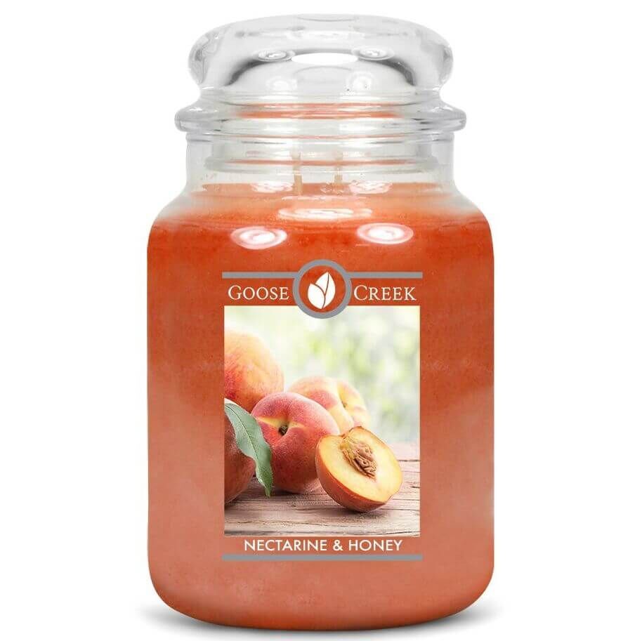 Nectarine-and-Honey-Candle__68986-1530625705 Goose Creek Candle Nectarine & Honey 680g