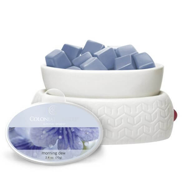 Colonial Candle Morning Dew Simmer Snaps 70g
