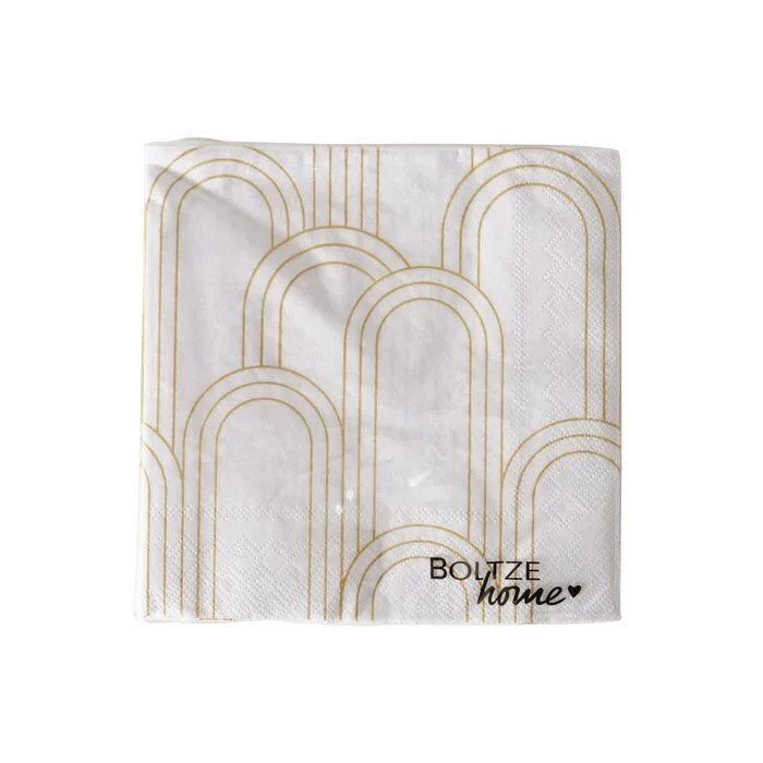 Freisteller_divers-VXzN9hqn-large Serviette Bogan 20 Stück weiß/gold Variante 1