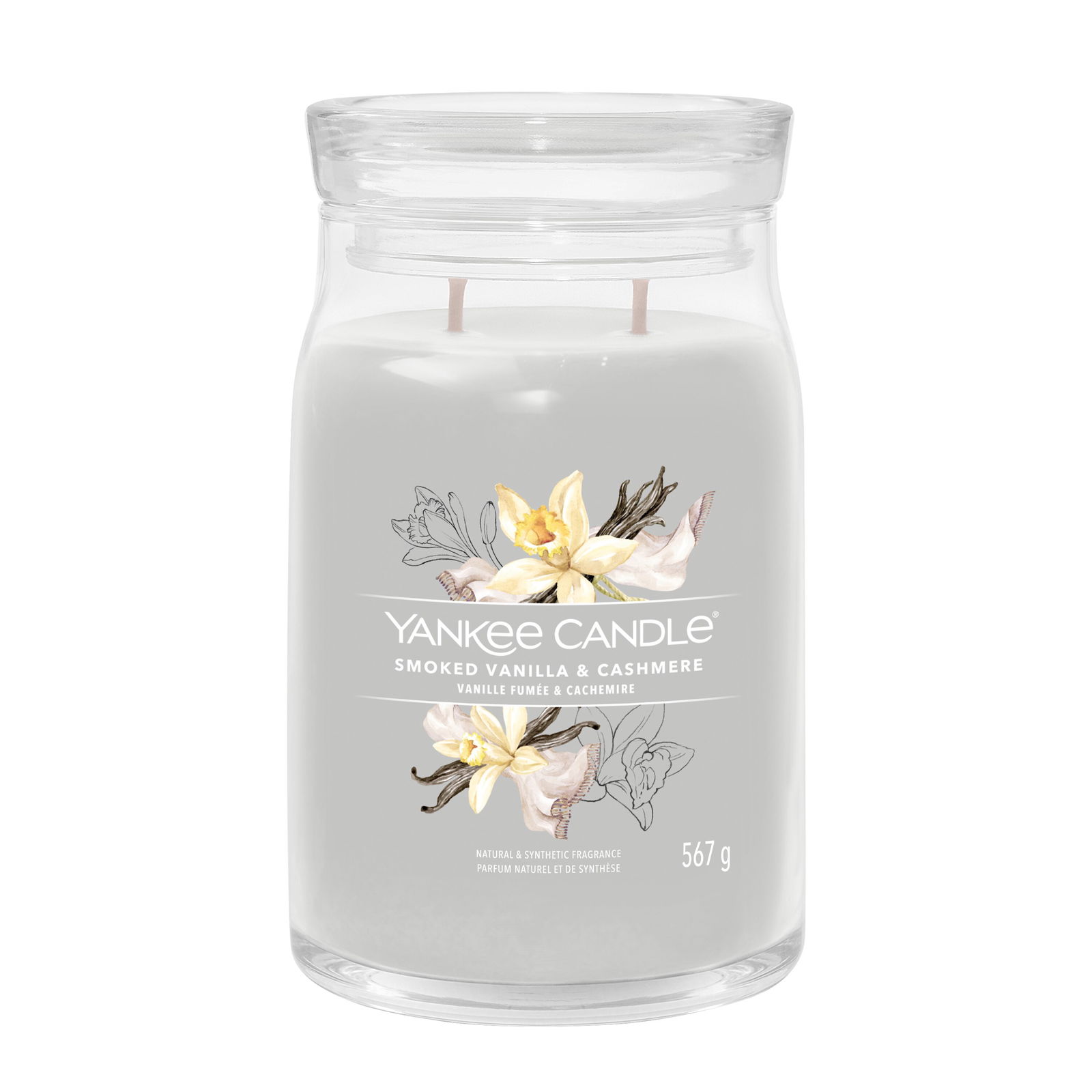 Smoked Vanilla & Cashmere Signature Large Jar 567g 2-Docht