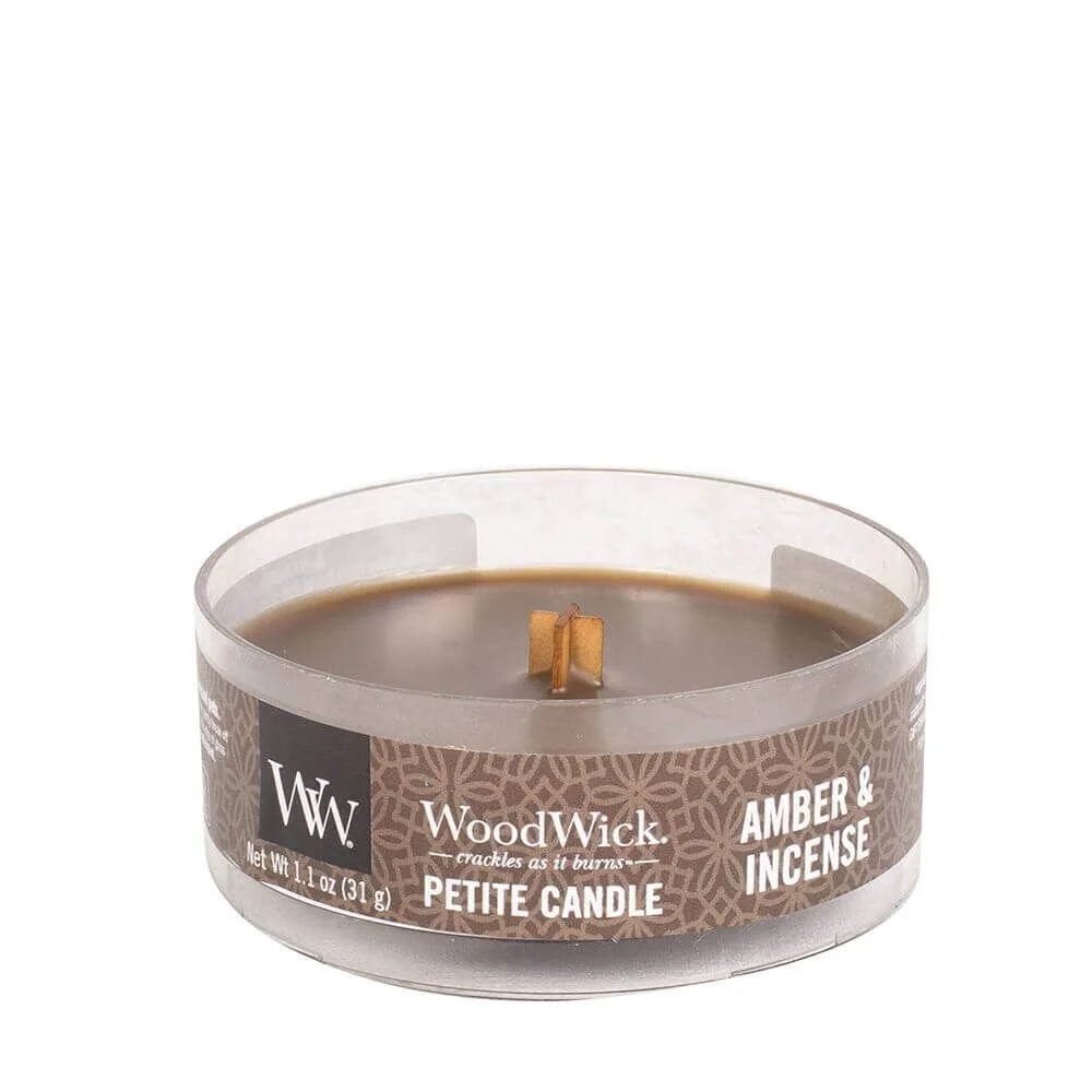Petite-Candle-Amber-Incense-without-lid Amber & Incense 31g von Woodwick