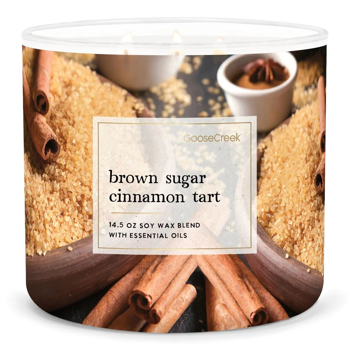 Brown Sugar Cinnamon Tart 411g (3-Docht)