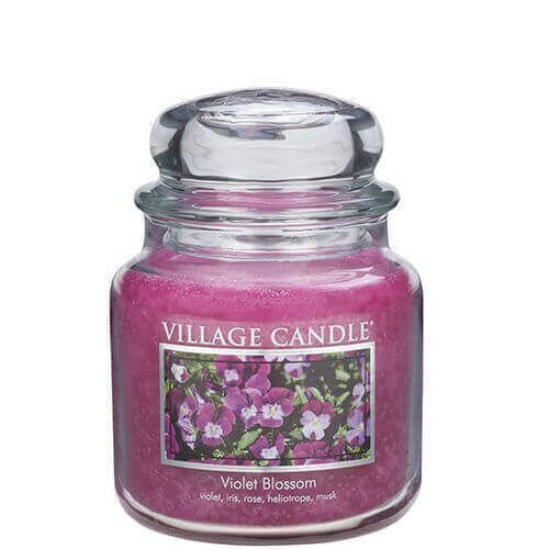 106316195 Village Candle Violet Blossom 453g