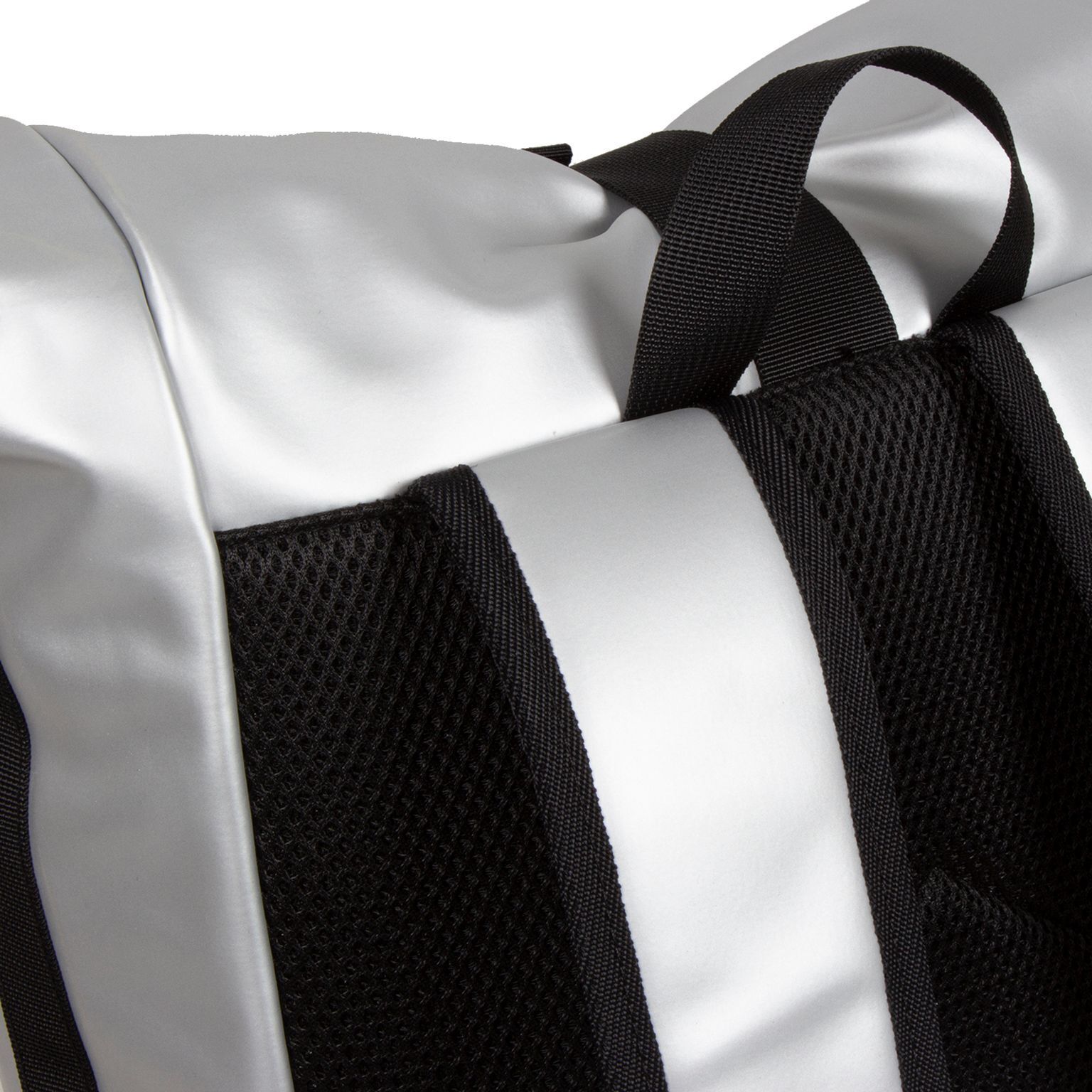 gaLczB0Q Mart - New York Rolltop Rucksack silber metallic