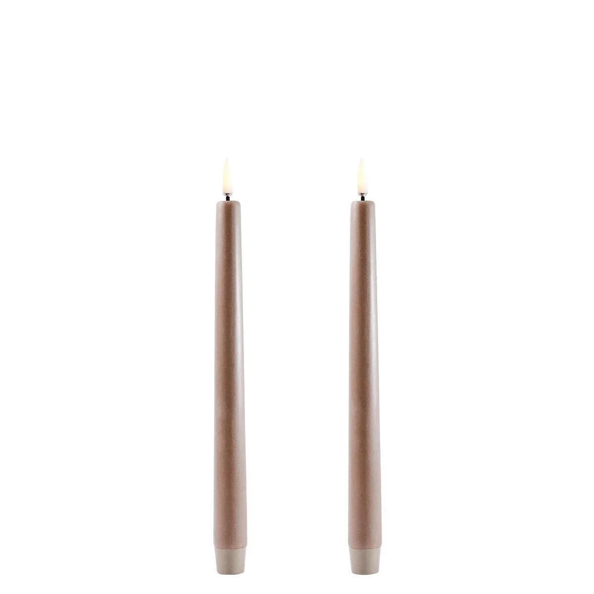 UL-TA-SA02325-2 Uyuni LED Tafelkerze 25cm Sandstone 2 Stück